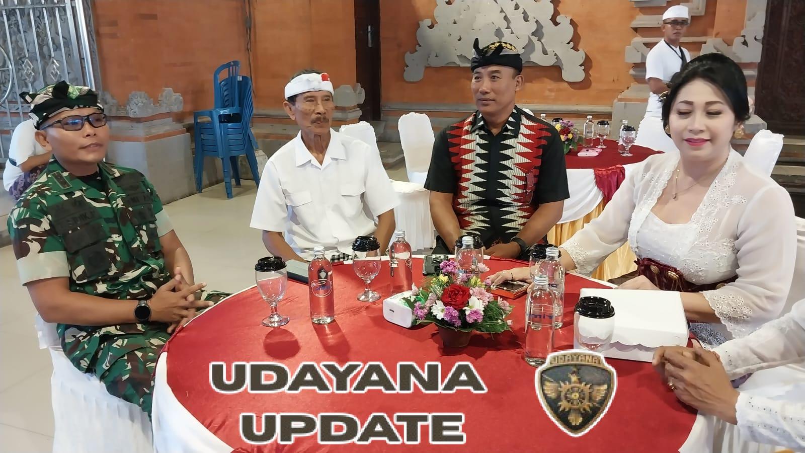 Letkol Sidik Pramono Dampingi Wabup Klungkung Hadiri Upacara Manusa Yadnya Massal