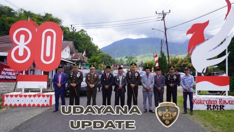 Kodim 1612/Manggarai Ikuti Upacara Ziarah dan Tabur Bunga Peringatan HUT ke-80 RI