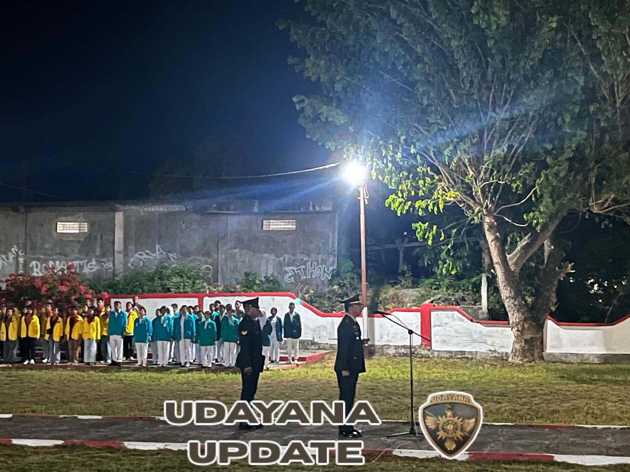 Dalam Keheningan Malam, Dandim Ende Pimpin Renungan Suci HUT ke-80 Kemerdekaan RI