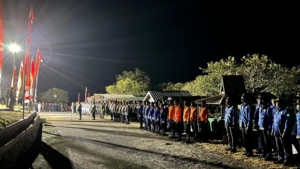 Dalam Rangka Memperingati HUT RI Ke-80, Kodim 1603/Sikka Gelar Apel Kehormatan