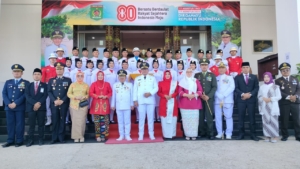 Ribuan Warga Antusias Ikuti Upacara HUT RI ke-80