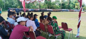 Babinsa Desa Yangapi Hadiri Upacara HUT RI ke-80 Bersama Masyarakat