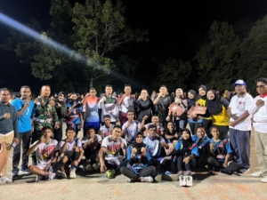 Dandim 1622/Alor Resmi Tutup Turnamen Bola Voli Antar Tim se-Kabupaten Alor