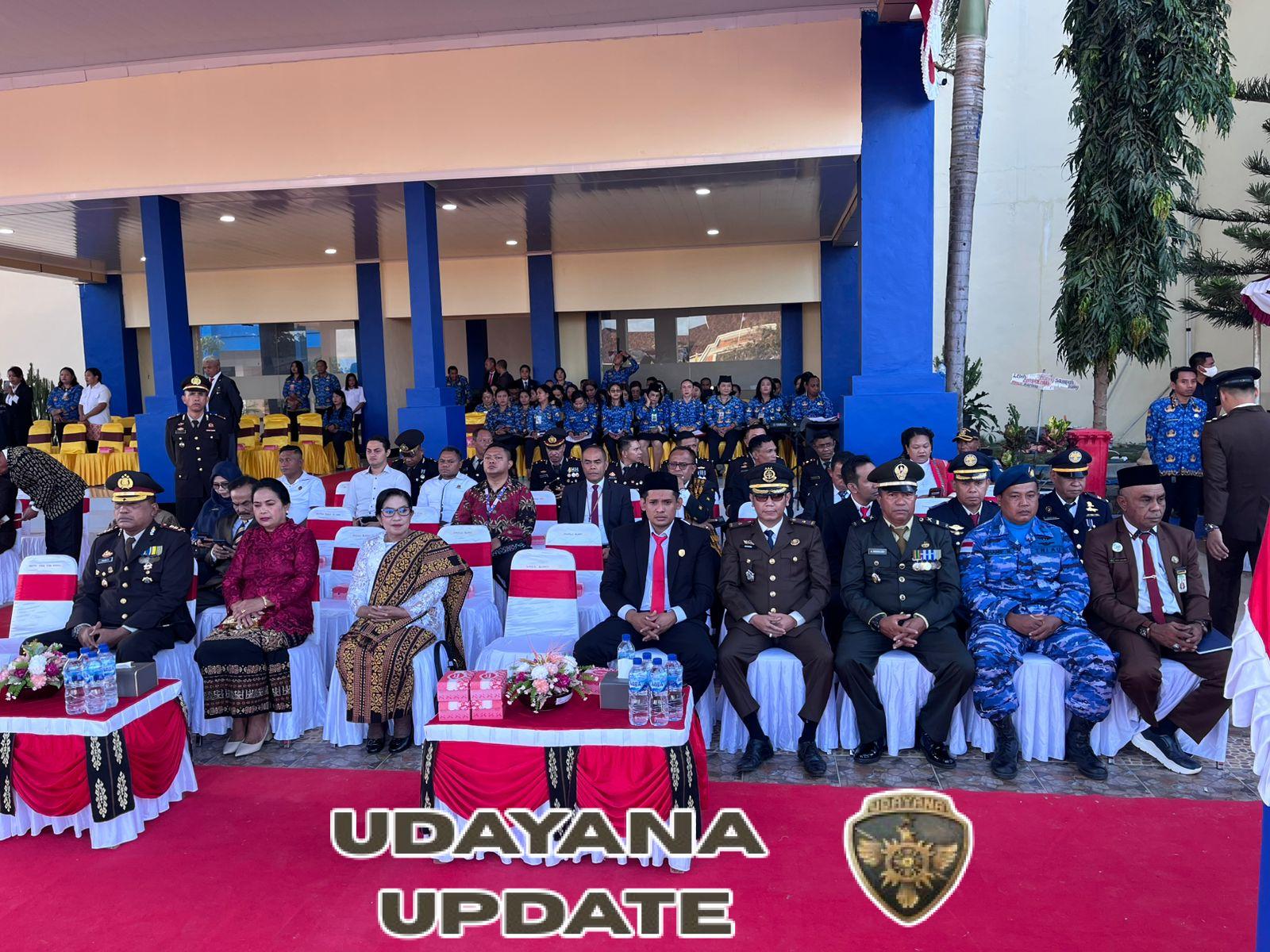 Pgs. Danramil dan Babinsa Sabu Raijua Sukseskan Upacara