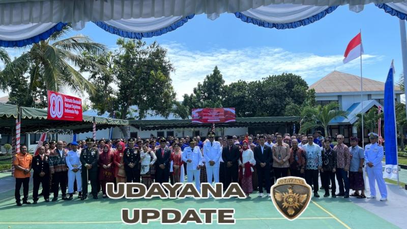 Dandim 1603/Sikka Hadiri Upacara Pemberian Remisi Umum dan Pengurangan Masa Pidana Umum dalam rangka HUT ke-80 Kemerdekaan RI