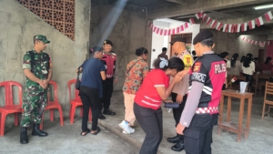 Wujud Pengabdian TNI, Babinsa Hadir Berikan Rasa Aman Jemaat Gereja Marga Rahayu