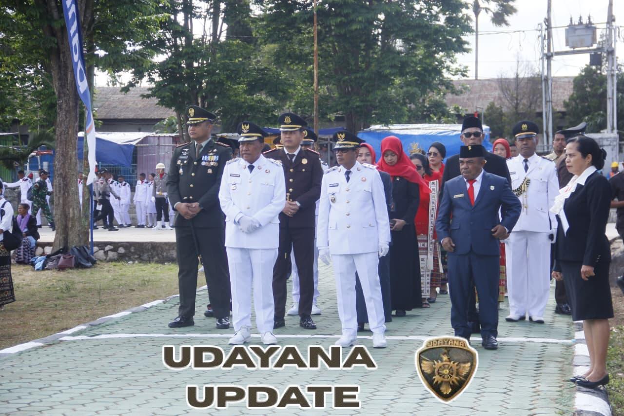 Upacara HUT RI ke-80 di Kabupaten Timor Tengah Selatan Berlangsung Khidmat dan Meriah