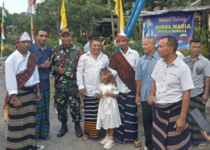 Babinsa Koramil 1602-01/Ende Tingkatkan Sinergi Lewat Komsos dengan Komunitas Adat Lio di Rewarangga