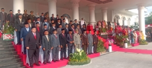 Kasdim 1628/Sumbawa Barat Hadiri Upacara Penurunan Bendera HUT ke-80 RI