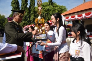 Bersama Forkopimda, Dandim 1609/Buleleng Rayakan Detik-Detik Proklamasi Kemerdekaan ke-80 RI
