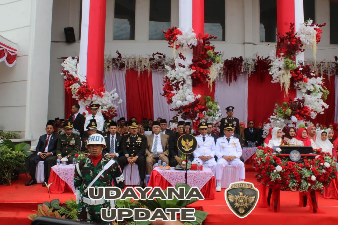 Kasdim 1608/Bima Hadiri Upacara Proklamasi ke-80 RI di Kota Bima