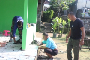 TMMD Hadirkan Rumah Layak, I Made Roja Bersyukur dan Kadus Banjar Gerih Bangga