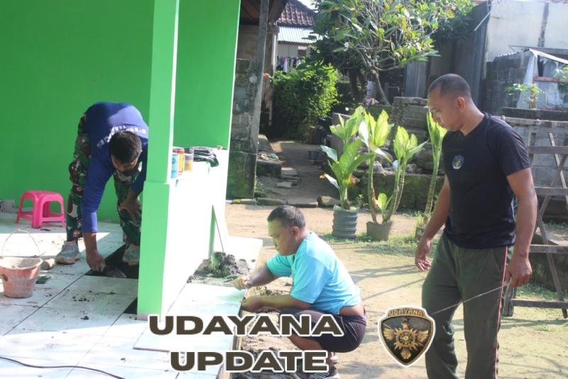 TMMD Hadirkan Rumah Layak, I Made Roja Bersyukur dan Kadus Banjar Gerih Bangga