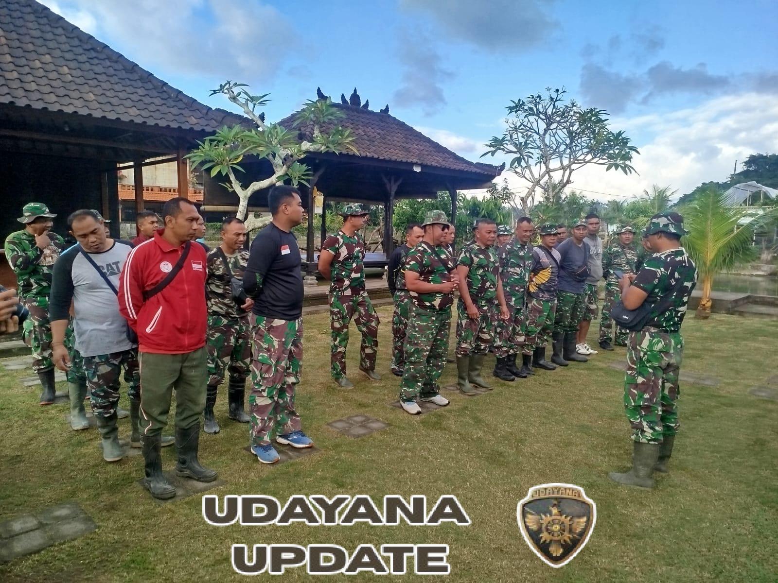 Apel Pengecekan Perkuat Semangat Satgas TMMD Bangun Jalan Usaha Tani di Desa Batuan