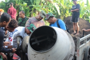 Hari ke-26 TMMD 125, Sinergi Satgas dan Warga Batuan Tuai Apresiasi Tokoh dan Pemerintah Desa