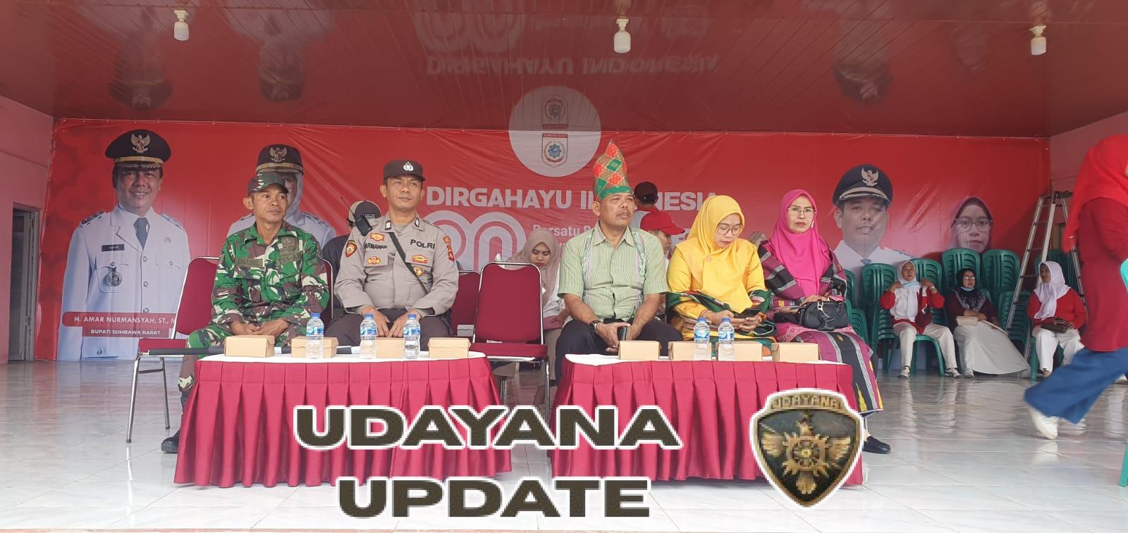 Serka Khaeril Wakili Danramil Hadiri Pawai Budaya HUT RI ke-80 di Seteluk