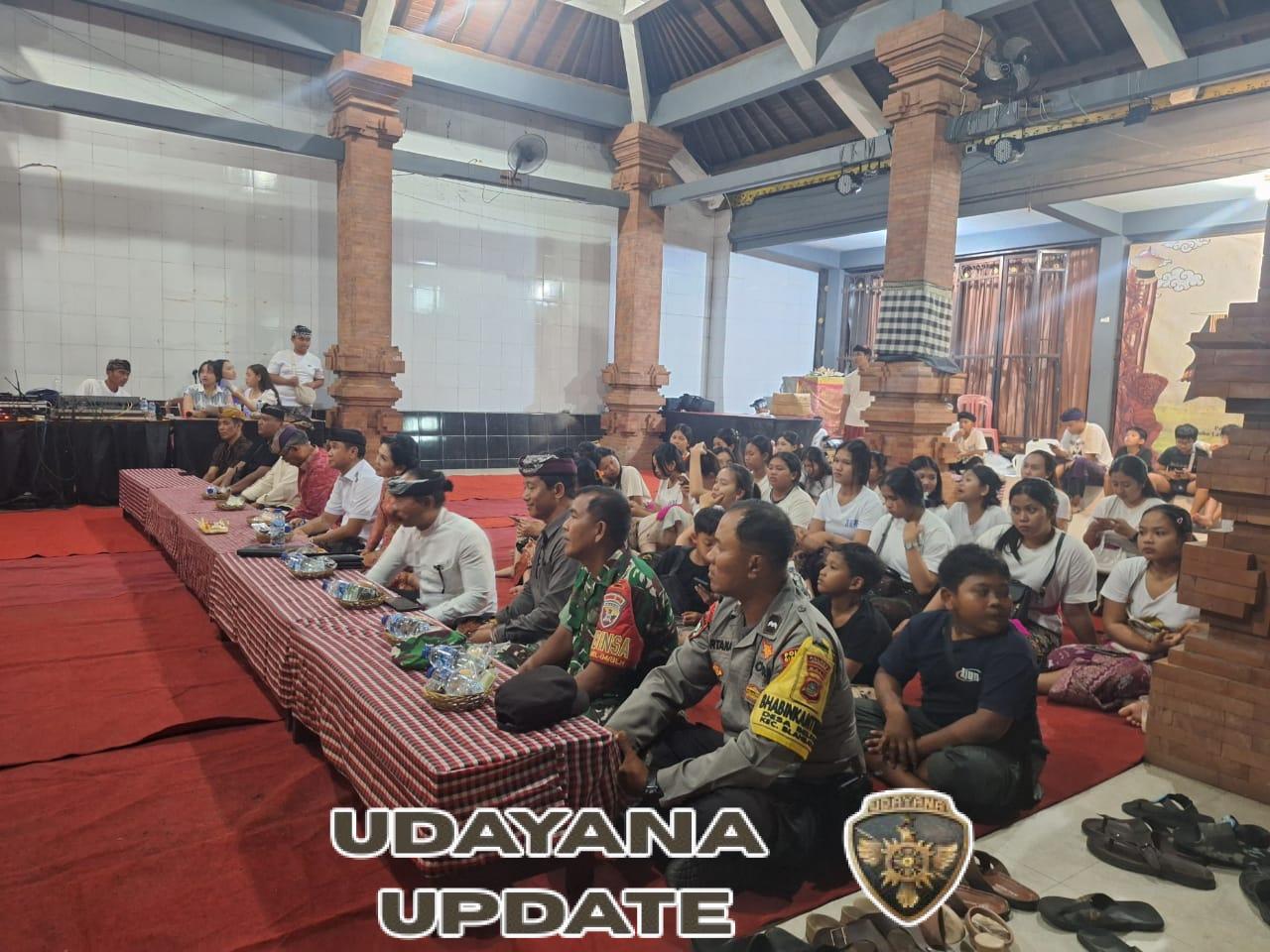 Soliditas TNI-Polri, Babinsa Bersama Bhabinkamtibmas Hadiri Perayaan HUT ST Abdi Karya di Belega