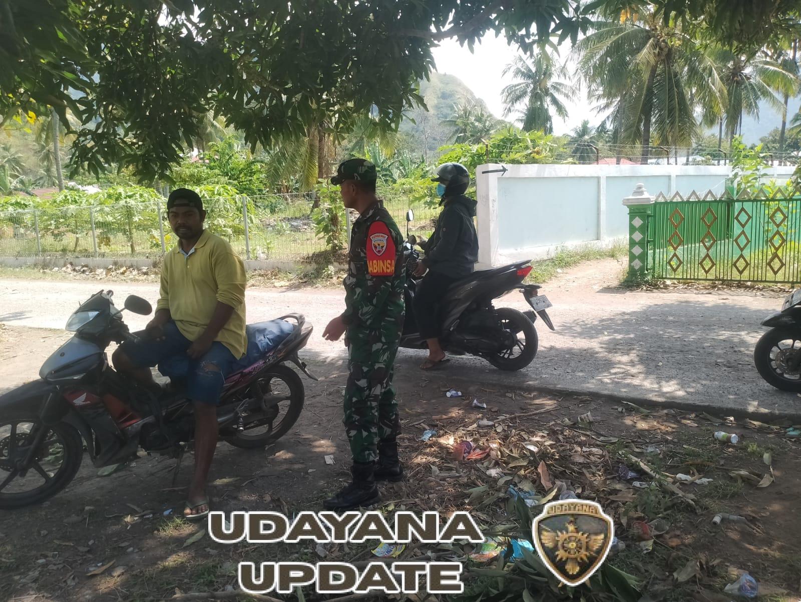 Babinsa Nualise Aktif Dengarkan Keluhan Warga Demi Solusi Bersama