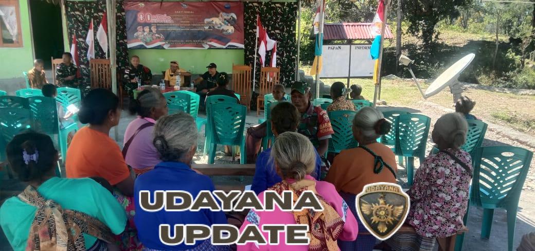 Babinsa Koramil 1618-02 Dorong Lansia di Desa Manusasi Aktif Jaga Kesehatan