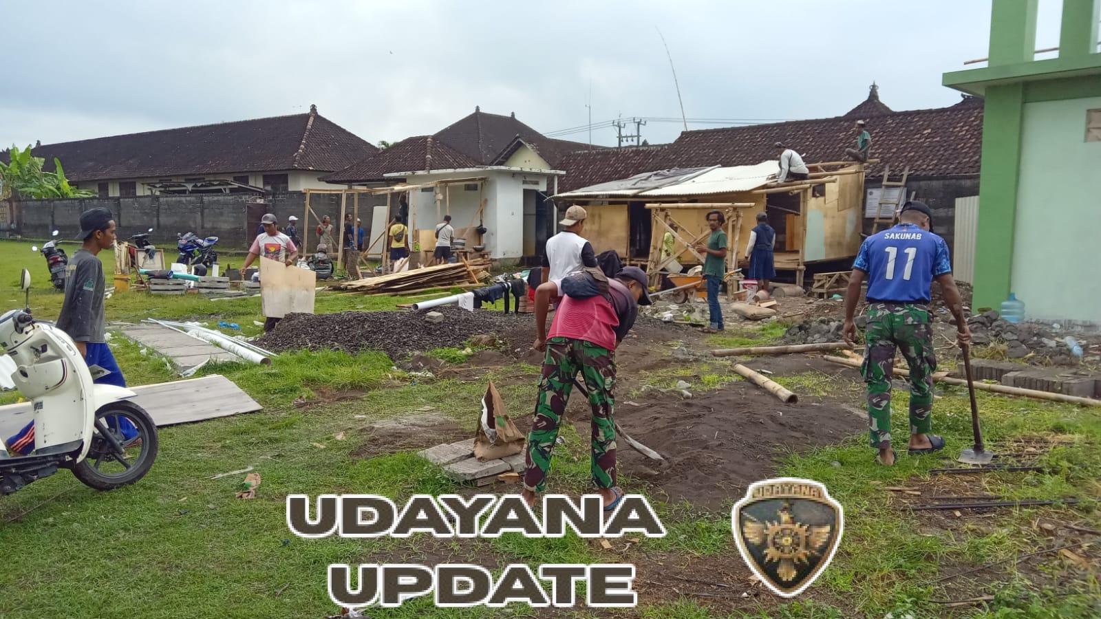 TMMD ke-125 di Gianyar Masuki Tahap Akhir, Pembersihan Area Reservoir Jadi Simbol Kebersamaan