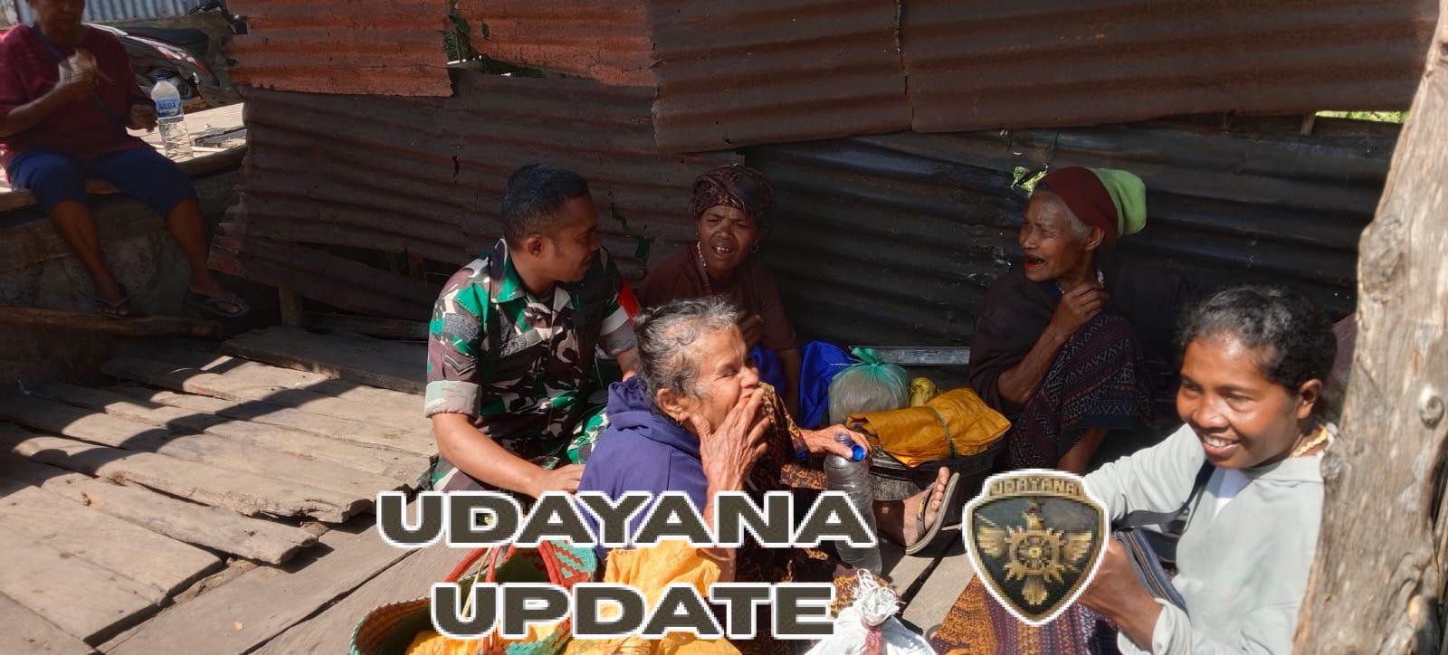 Babinsa Koramil Detusoko Gelar Monitoring dan Komsos di Desa Wolotolo