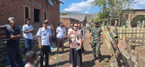 HUT RI ke-80, Koramil 1607-02/Empang Dukung Lomba Kebersihan dan Keindahan Antar RT di Tarano