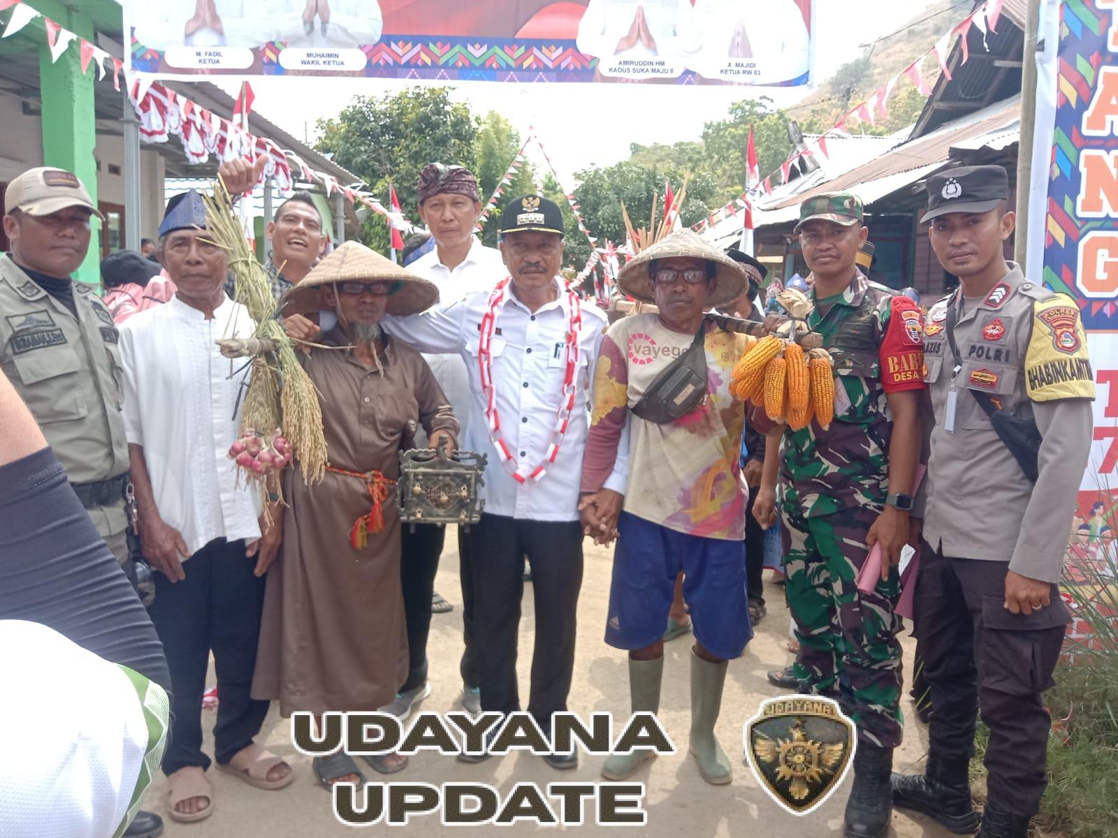 Babinsa Kaleo Ikut Sukseskan Penilaian Lomba Keindahan RT di Desa Kaleo