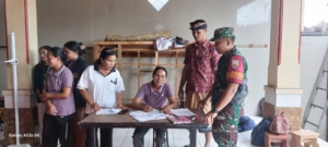 Aparat Babinsa Desa Tohpati Dampingi Posyandu, Wujudkan Balita Sehat dan Kuat