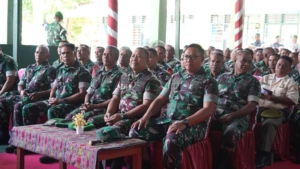 Danrem 161/Wira Sakti Berikan Pengarahan Perdana di Makodim 1618/TTU