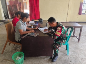 TNI AD Perkuat Kamtibmas melalui Kegiatan Puldata dan Pamwil di Detumbewa