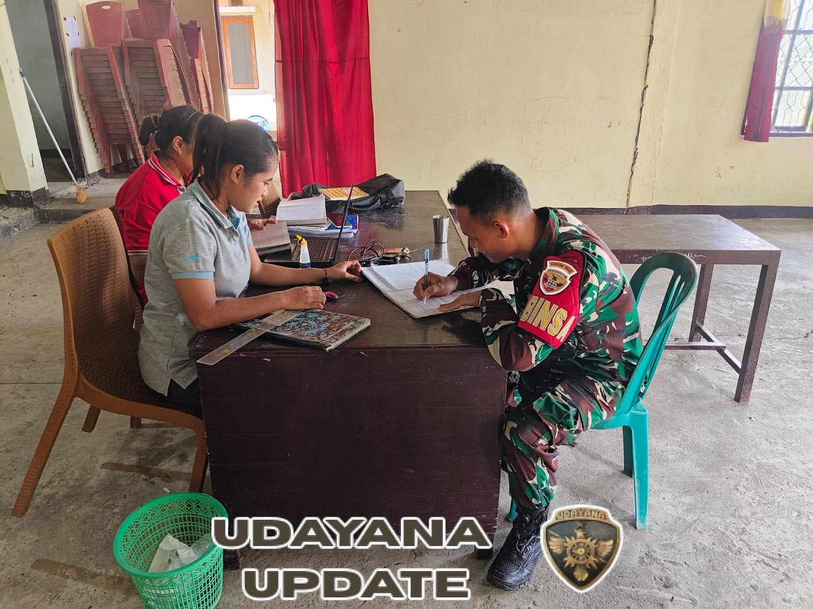 TNI AD Perkuat Kamtibmas melalui Kegiatan Puldata dan Pamwil di Detumbewa