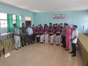 Wakili Dandim Pasiter Kodim 1627/Rote Ndao Hadiri Launching Program Makan Bergizi Gratis