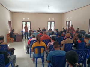 Babinsa Hadiri Rapat Penetapan Perubahan APBDES 2025