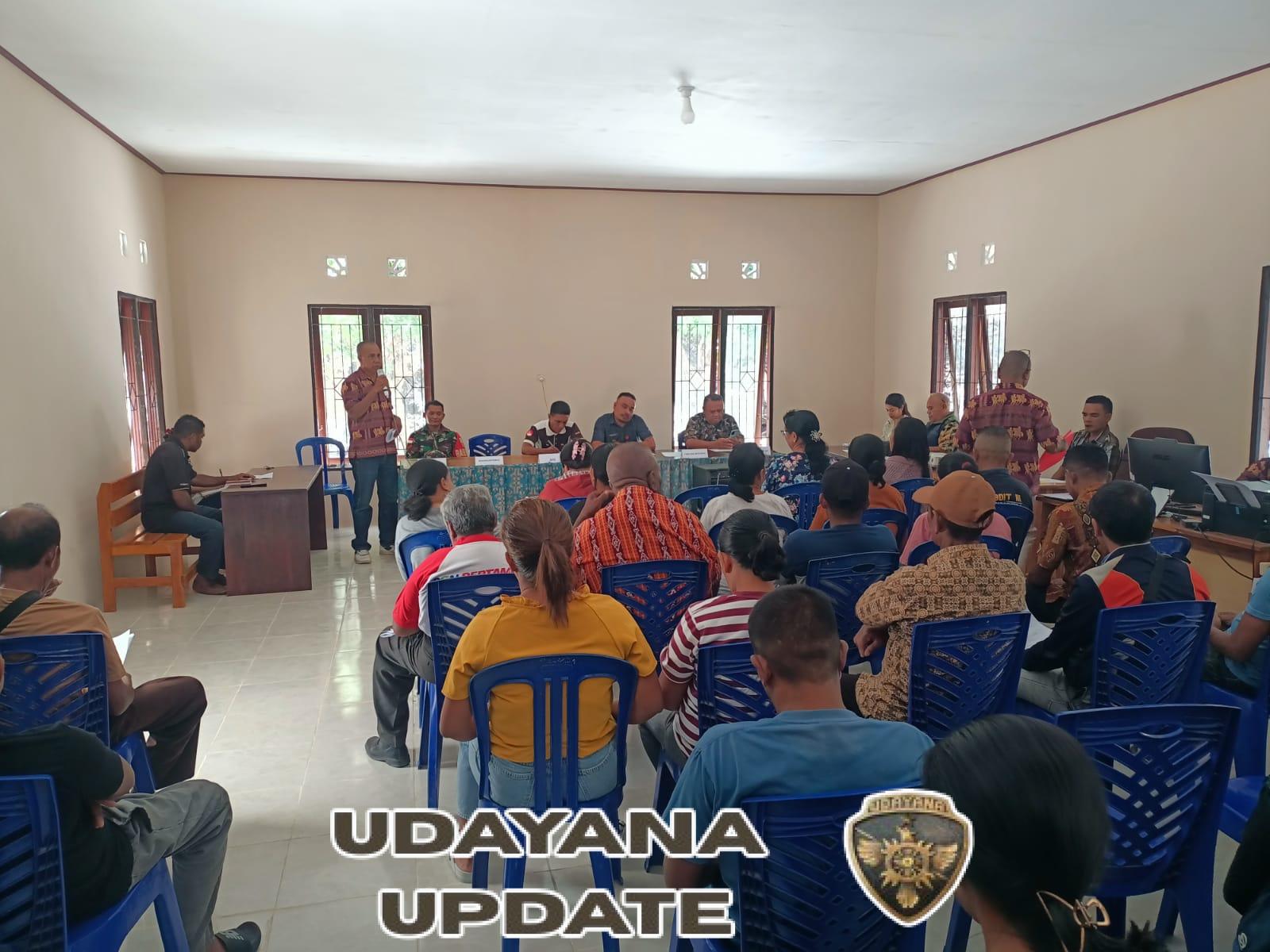 Babinsa Hadiri Rapat Penetapan Perubahan APBDES 2025