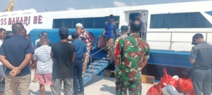 Menjaga Keamanan dan Ketertiban Babinsa  PAM Pelabuhan