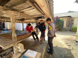 Babinsa Bunga Mekar Dampingi Nakes Cek Kesehatan ODGJ