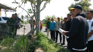 Danramil Banjarangkan Dan Klungkung Atensi Kunjungan Kemendagri Dalam Rangka Survei Lahan Pembangunan SPPG