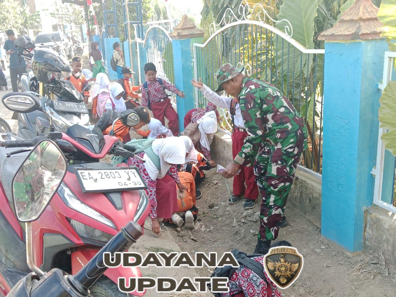 Gotong Royong Gabungan Sambut Kunjungan Bupati dan Wakil Bupati Bima di Desa Keli