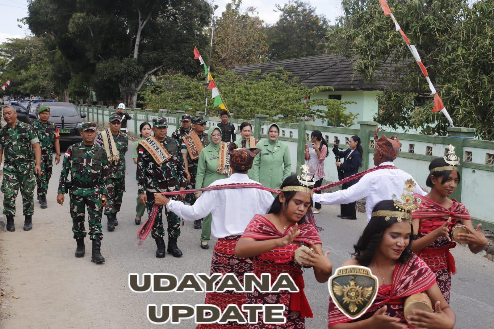 Usai Tutup TMMD, Danrem 161/Wira Sakti Lakukan Kunker Perdana Ke Makodim 1605/Belu