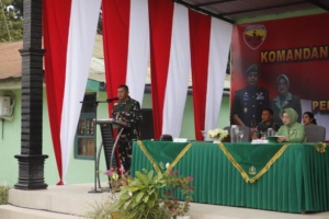 Pesan Penting Danrem 161/Ws Saat Lakukan Kunjungan Kerja Ke Kodim 1605/Belu