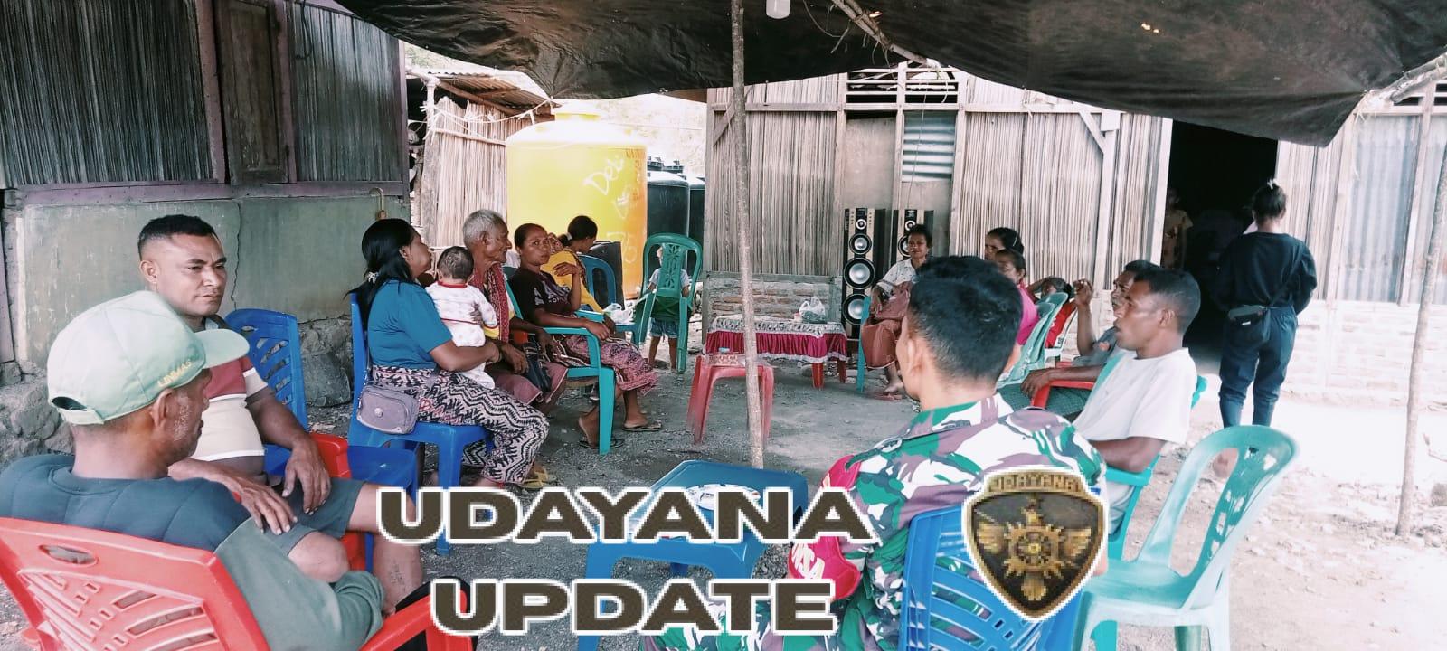 Babinsa Desa Biloe Ajak Masyarakat Ciptakan Lingkungan Aman dan Keluarga Harmonis