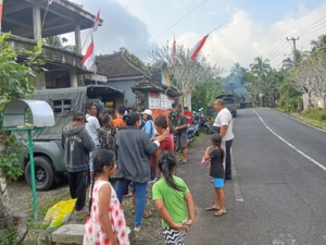 Kodim Tabanan Terus Gencarkan Penyaluran Beras SPHP hingga ke Selemadeg Barat
