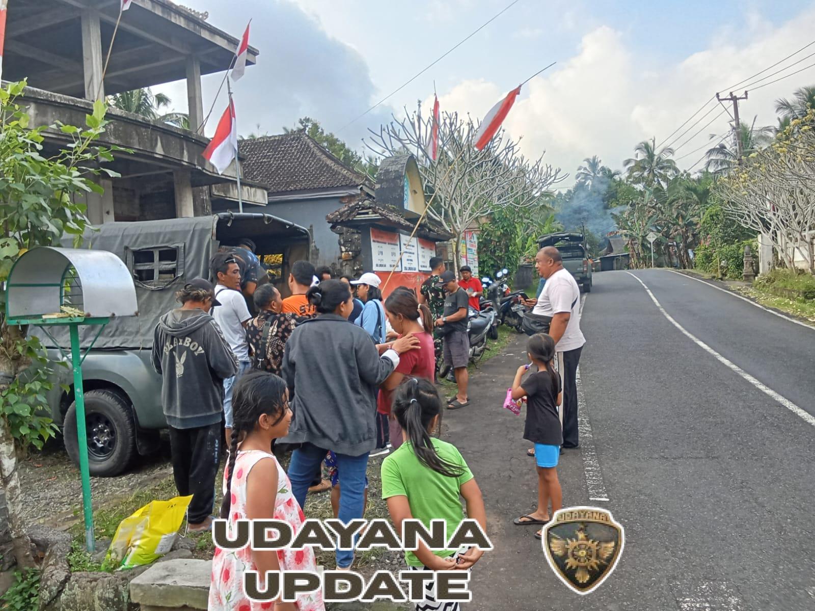 Kodim Tabanan Terus Gencarkan Penyaluran Beras SPHP hingga ke Selemadeg Barat