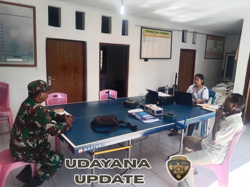 Babinsa Sertu Clementino Perkuat Sinergi dengan Warga Nggesa Biri