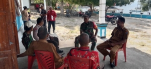 Babinsa Bersama Kapospol Sambangi Warga Bungabali, Bahas Pertanian dan Keamanan