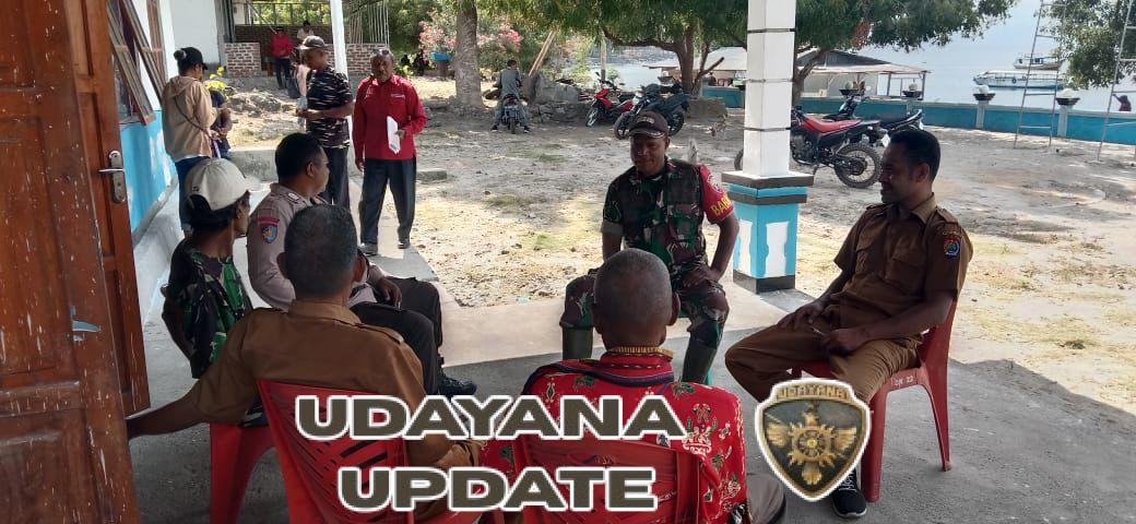 Babinsa Bersama Kapospol Sambangi Warga Bungabali, Bahas Pertanian dan Keamanan