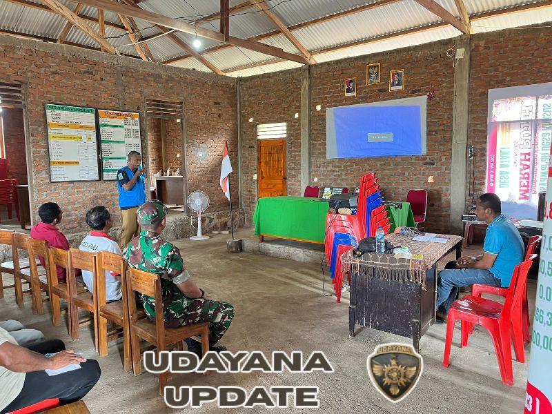 TNI Bersama Aparat Desa Dorong Program Desa Ramah Perempuan di Wulandoni