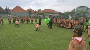 Pastikan Keamanan Dan Kelancaran,  Aparat TNI Dan Polri Di Kamasan Kawal Gelar  Aksi Siaga