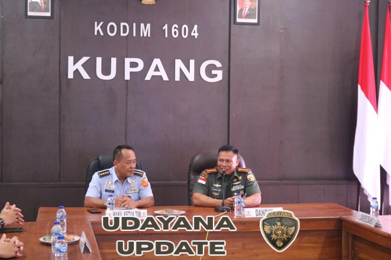 Dandim Kupang Sambut Tim II Penyelesaian Hukum BMN Kemhan