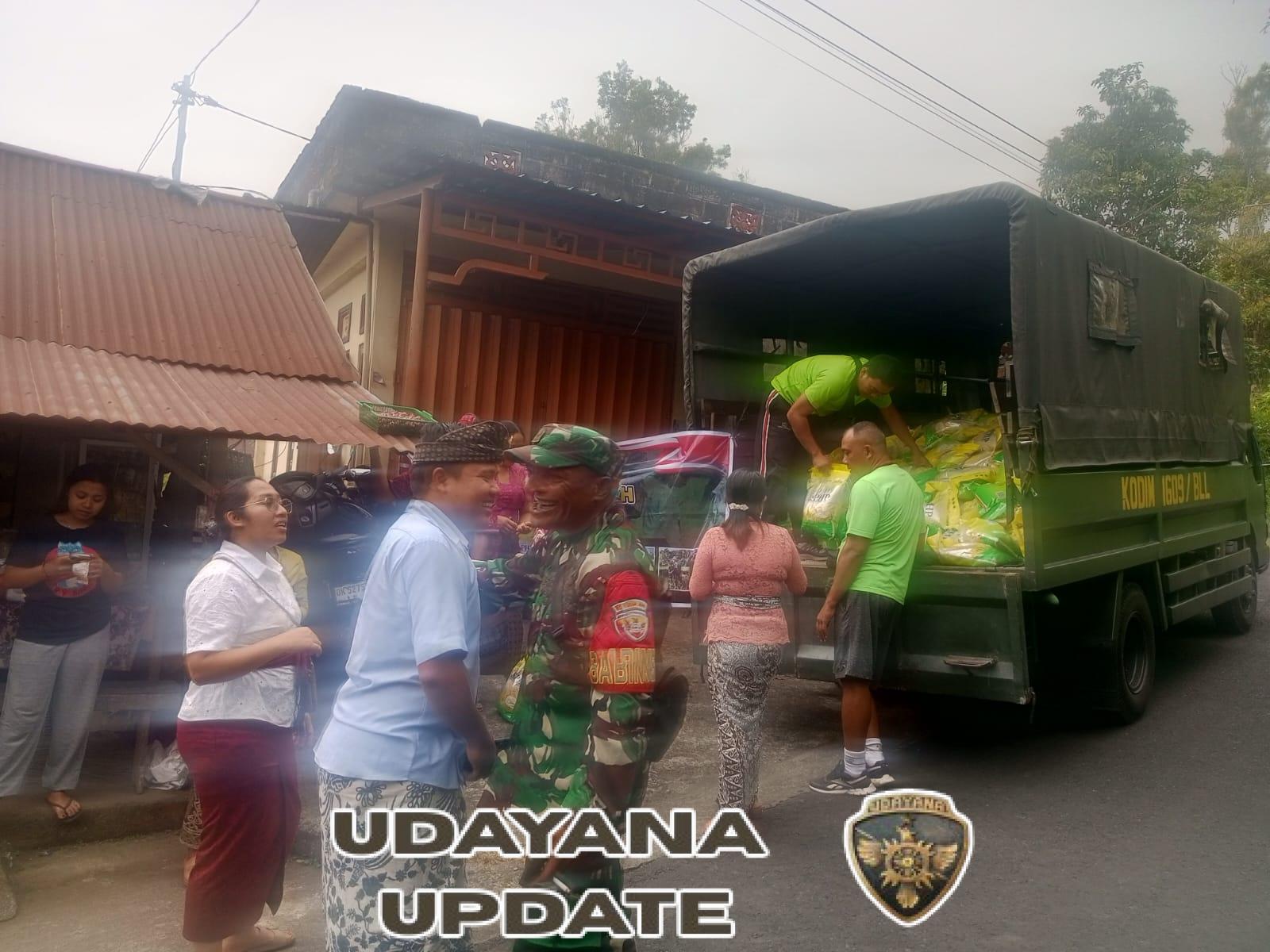 Warga Antusias Sambut Gerakan Pangan Murah di Desa Mengening, Kubutambahan